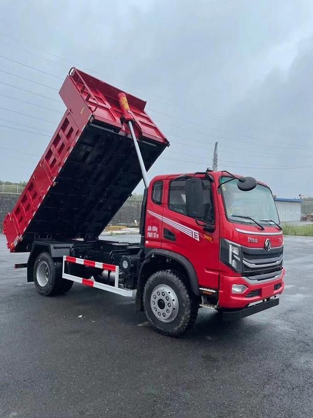 Dongfeng 4X2 New Diesel Euro 2 Left-hand Drive Dump Truck factory